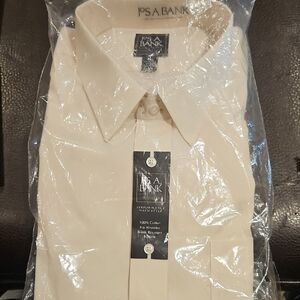 Jos. A. Bank Men's Shirt in Light Cream